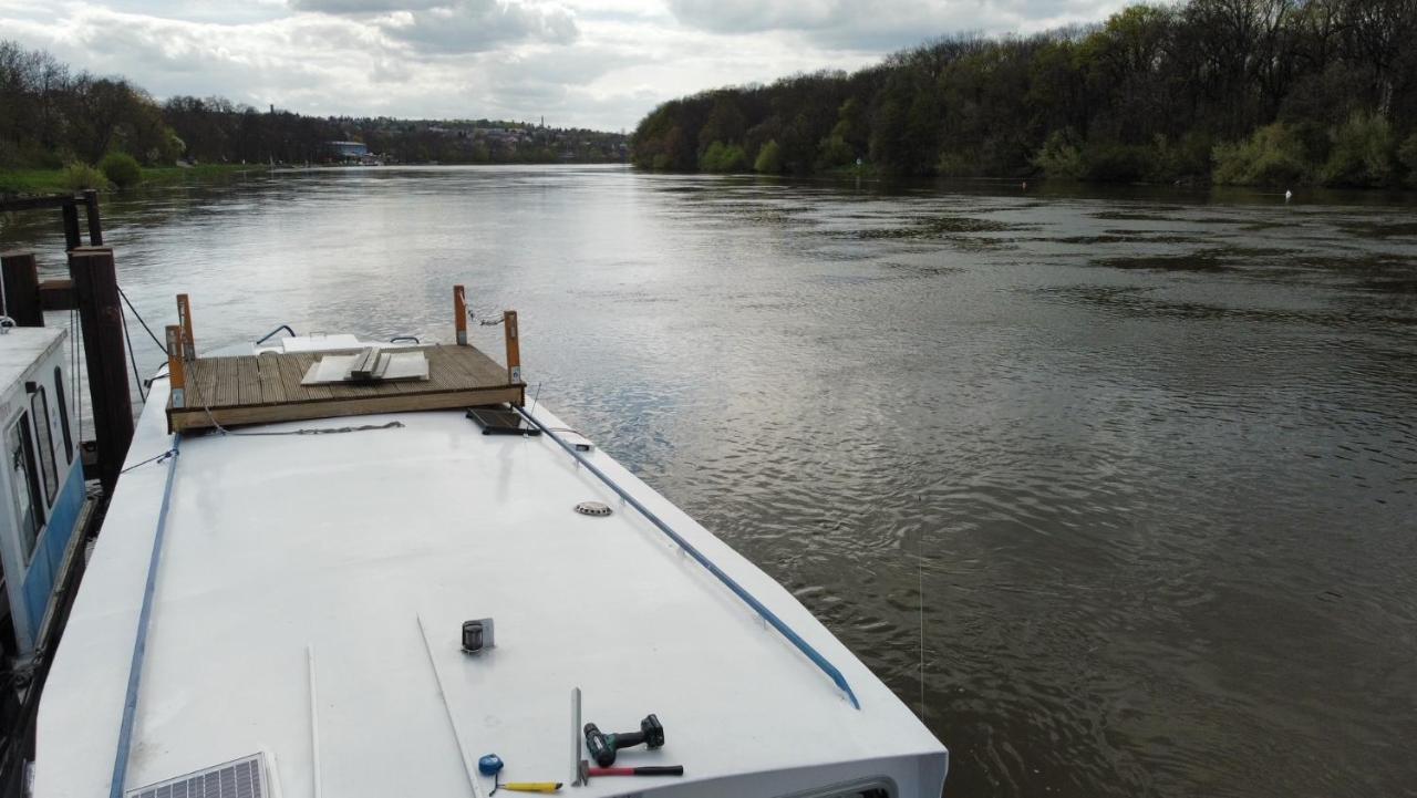 Zouw Hausboat Zakotven -Pouze Ubytovani Roudnice nad Labem Eksteriør billede